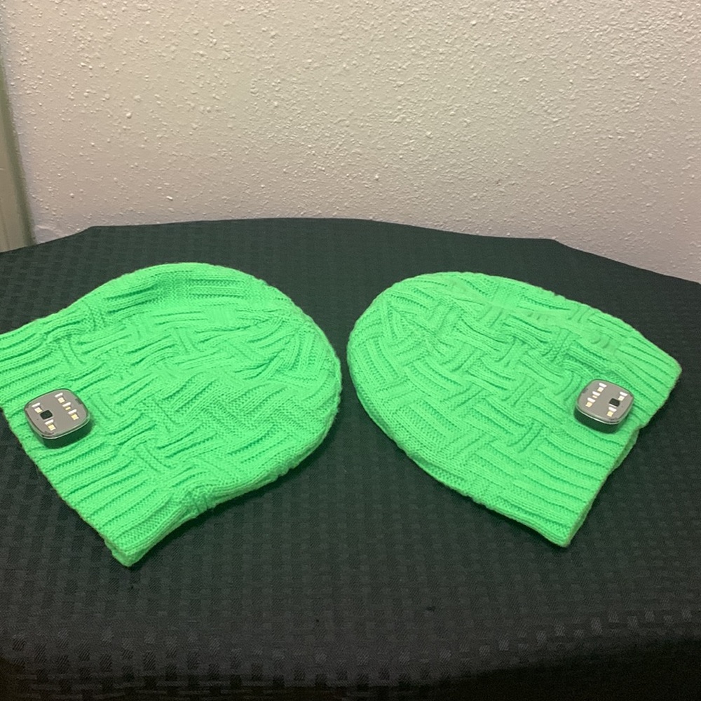 Set Of Two Zennutt Beanie Hat For Men 3 Led Light… - image 7
